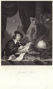 Porträt von Gerrit Dou von Gerrit Dou